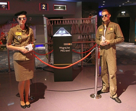 Piramida holograficzna 3D